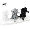 Multi-use Pen Holder Medieval Knight Kneeling in Armor Pencil Desktop Decoration Fun Gift for Students Office Workers