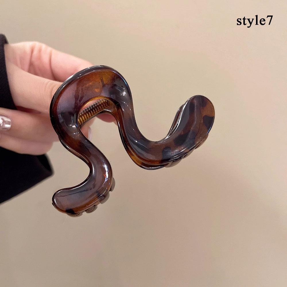 

Корея Заколка-краб Матовая акриловая заколка Головной убор Женская Модная Элитная Заколка для волос Новая Ретро Заколка-краб