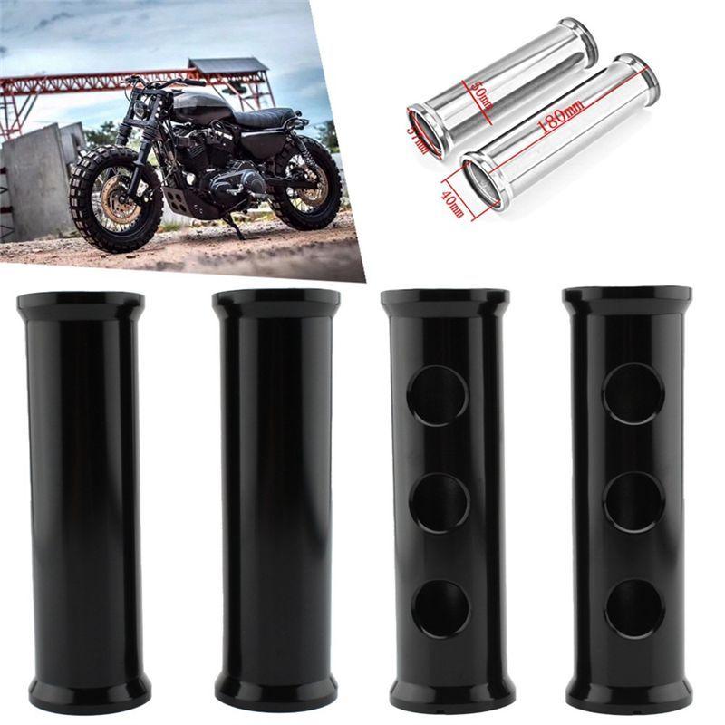 Motorcycle Upper Shock Absorber Front Fork Boot Slider Cover For Sportster Iron 883 1200 XL1200 2000-2023
