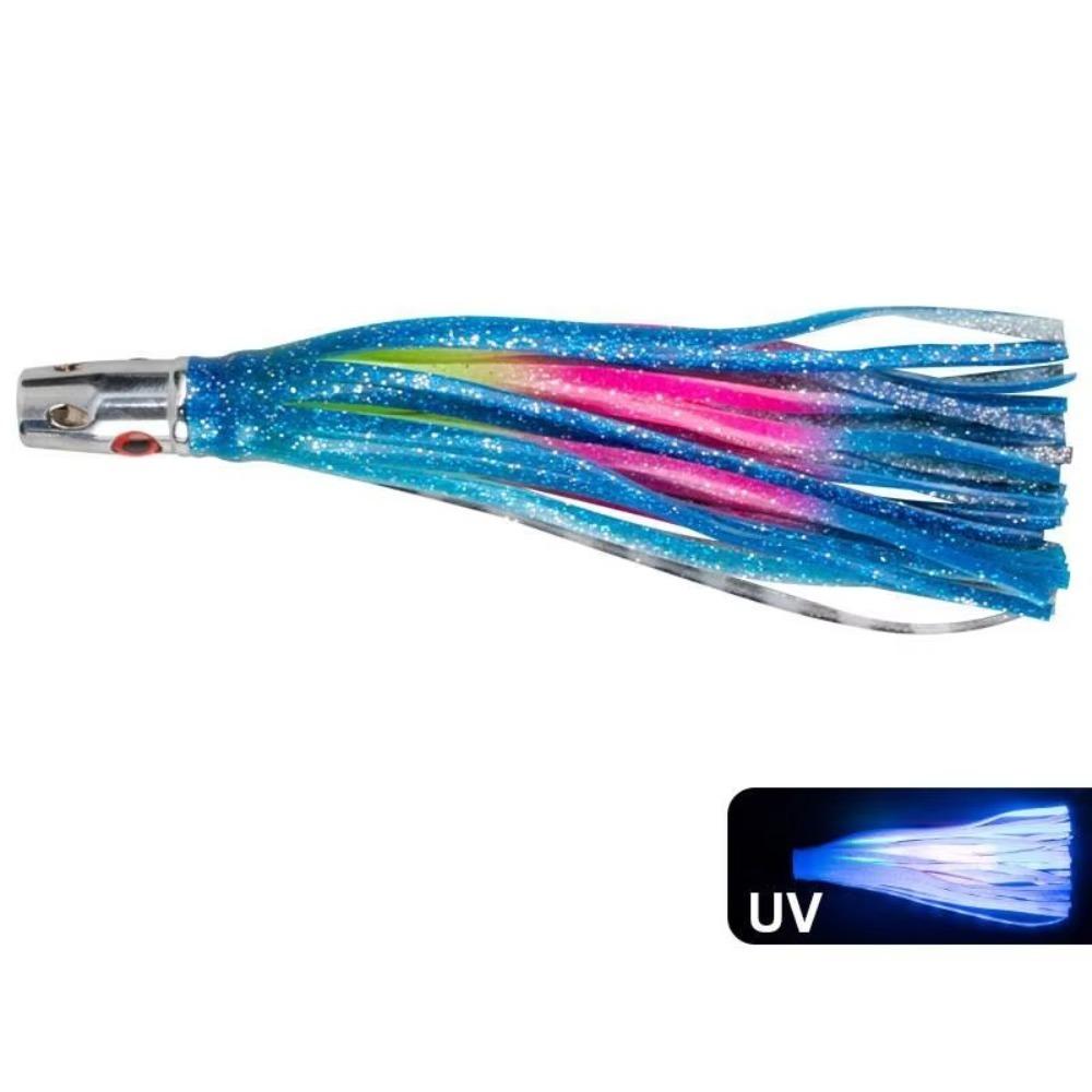 

Copper Head Squid Skirt Bait 6.5inch Length Trolling Lure Seawater Fishing Lure Tuna Fishing C2-55g/165mm