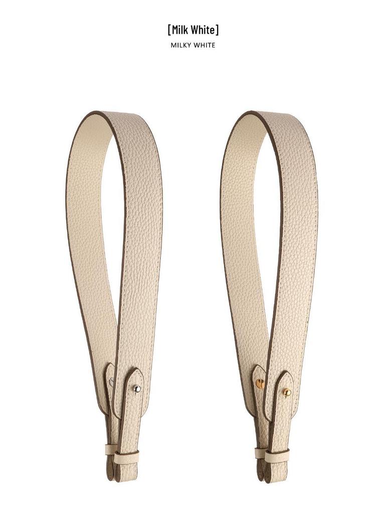 Pasek do torby A-30 ze skóry naturalnej z krowiej skóry: Akcesorium Pasek na Ramię do Koszyka na Zakupy i Torebek Podpachowych