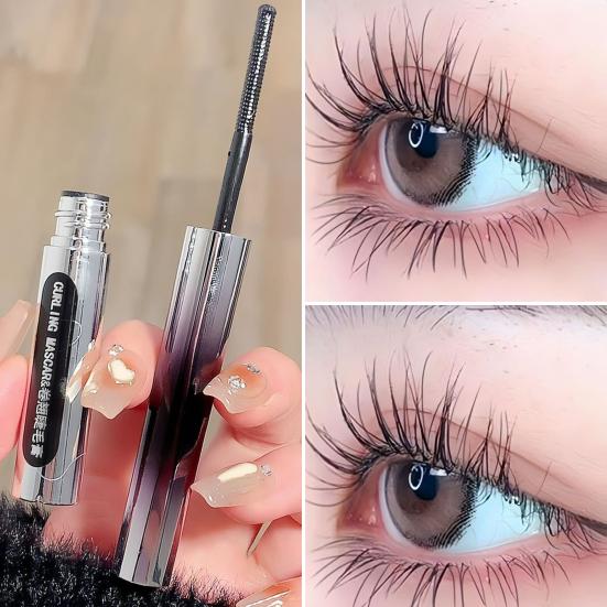 1/2Pcs 2g Women Mascara Waterproof Long Lasting Smudge-proof Lengthening Volumizing Curling