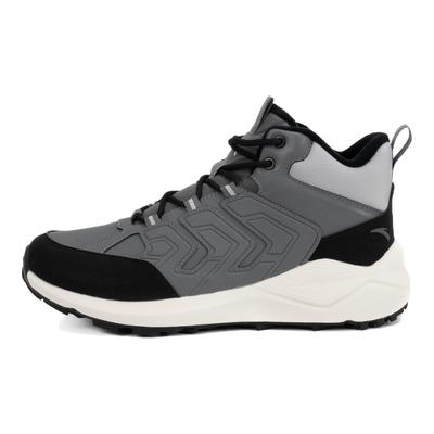 Serie Vida de Montaña Zapatos de Algodón Cálidos Elásticos Suaves de Media Caña para Exteriores Zapatos de Hombre Gris Negro Lima 112548935-3