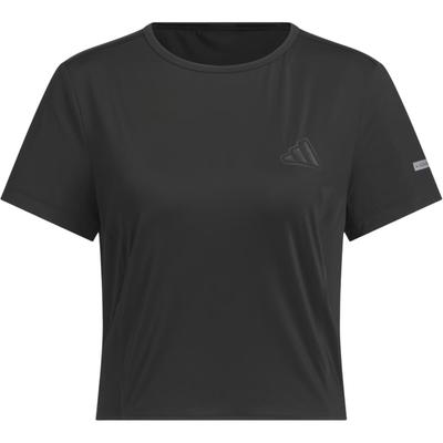 Cool Feeling Logo Knitted Crew Neck Short Sleeve Regular T-Shirt Women Tops Black JN0703