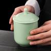 Mud Craftsman Jingdezhen Ceramic Covered Mug