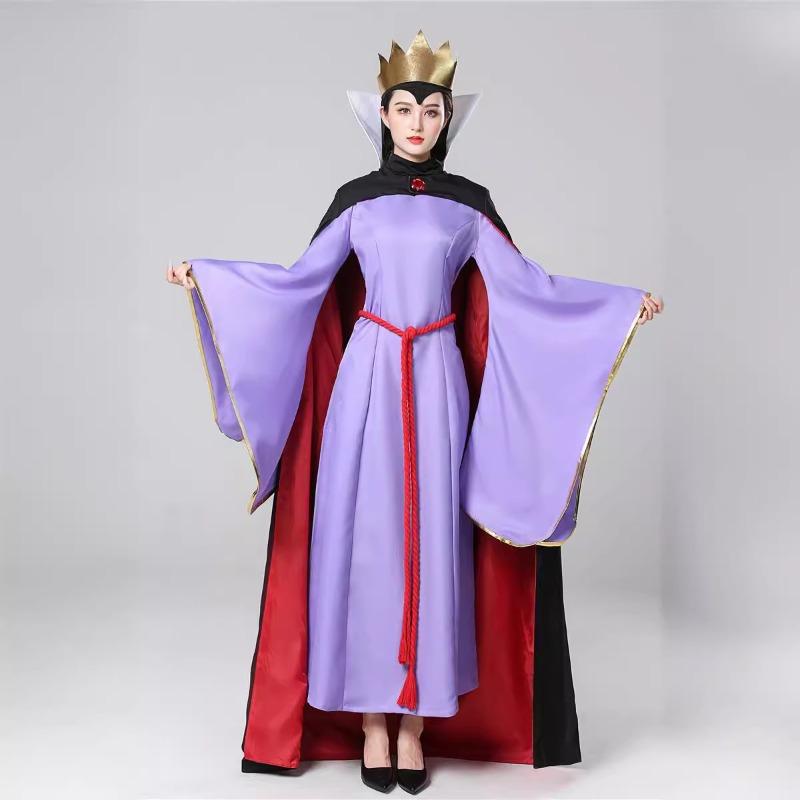 Grimms Märchen Schneewittchen Stiefmutter Cosplay Boshafte Königin Stiefmutter Spielkostüm