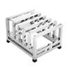 HPMILY 304 Stainless Steel 4-Slot Cutting Board & Knife Rack