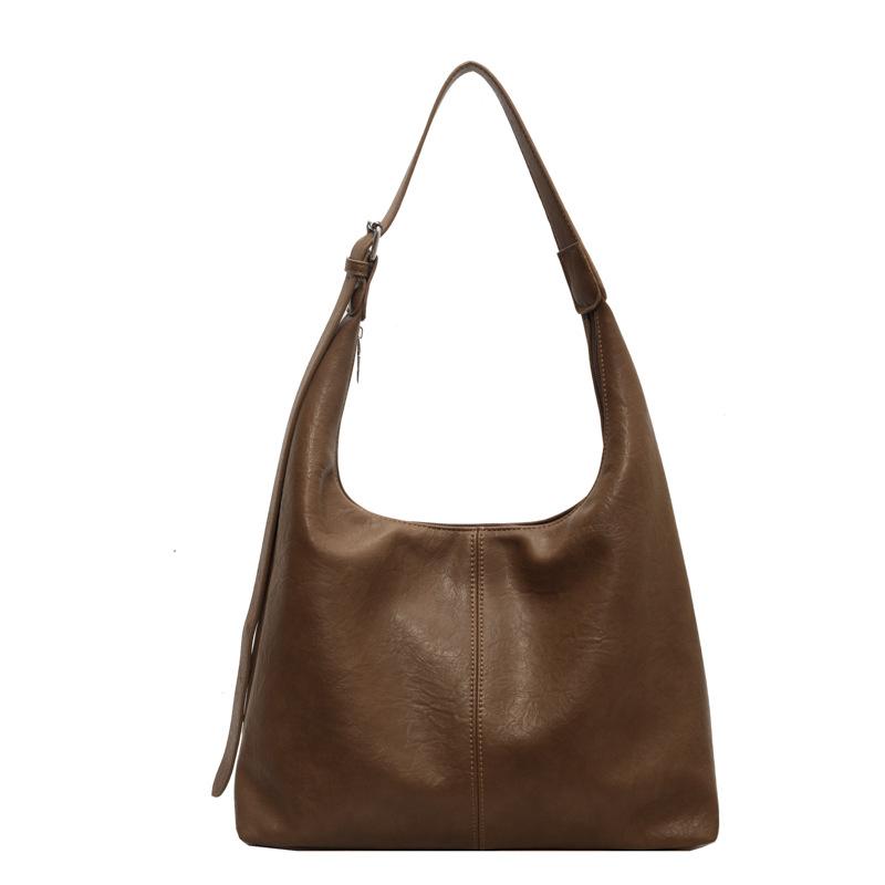 

Retro commuter mother and child bag women s bag 2025 new trendy fashion shoulder tote bag versatile large capacity armpit bag