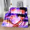 KPOP Hunter Flannel Blanket Soft Warm All-Season Throw, Design for Camping, Car Travel, Hiking Sofa, Bed, Office Perfect Gift for Parties