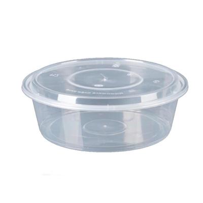 Ronghe Contenant Repas Rond Jetable en Plastique PP