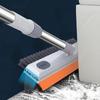 1 szt. Szczotka do szorowania wielopowierzchniowa z wbudowanym zbiornikiem na płyn - Rozsuwany ręczny czyścik do podłóg i ścian do łazienki, kuchni, toalety, salonu