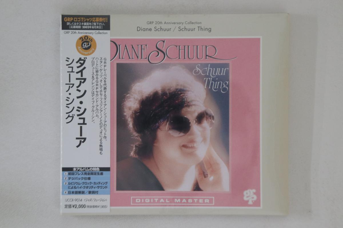 

CD ДІАН ШУР - Schuur Thing UCCR9014PROMO UNIVERSAL Японія Джаз Вживаний