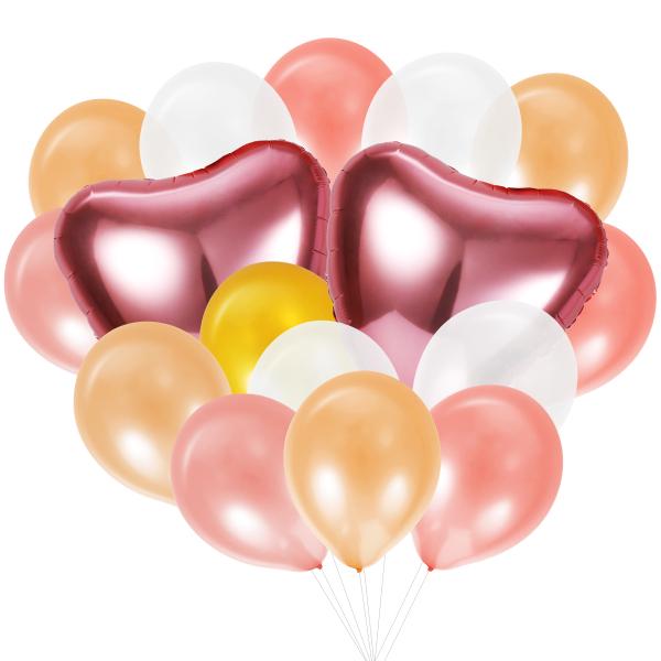 Buy 42pcs Assorted Color Nontoxic Latex Balloons Lovely Foil Balloons