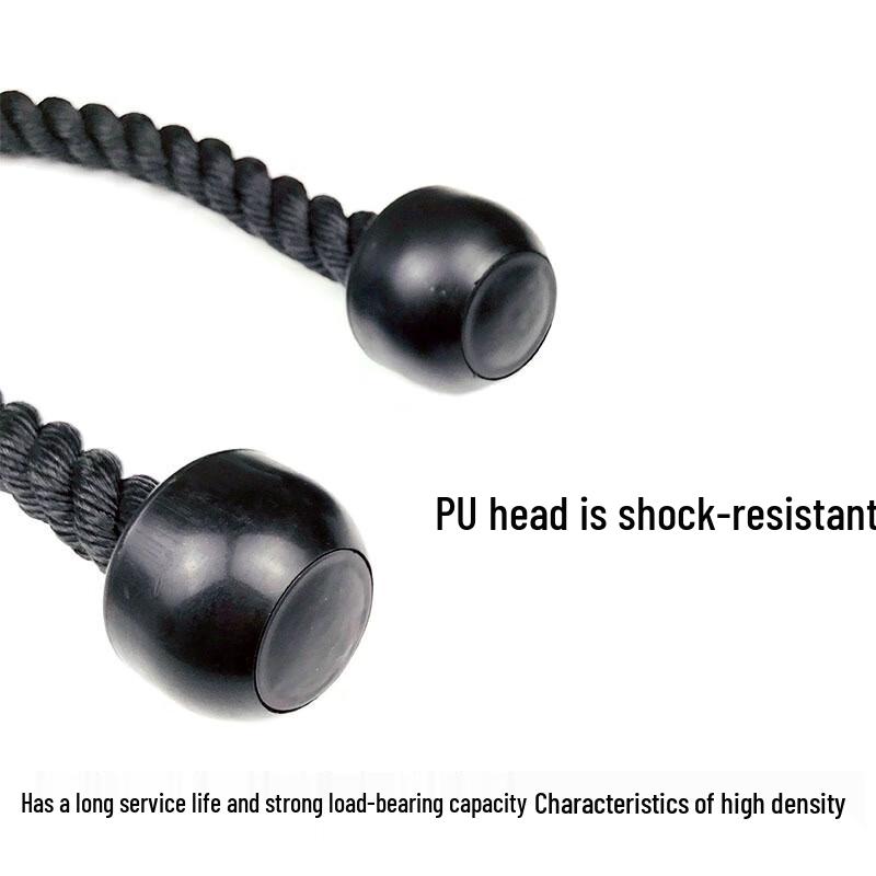 WEZHO Double Head Tricep Rope Cable Attachment