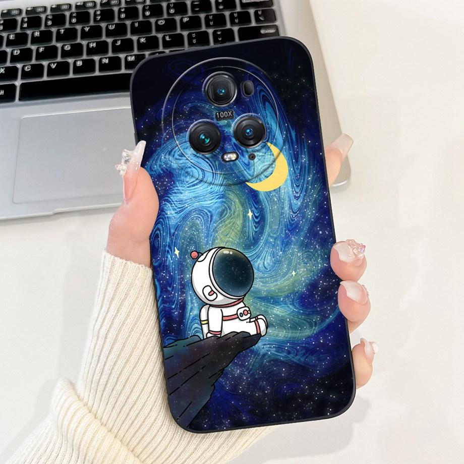For Honor Magic5 Lite 5 Pro Magic4 Magic6 Lite Case Soft Silicone Back Cover Panda Marble Dragon Cat Astronaut Cartoon Bumper