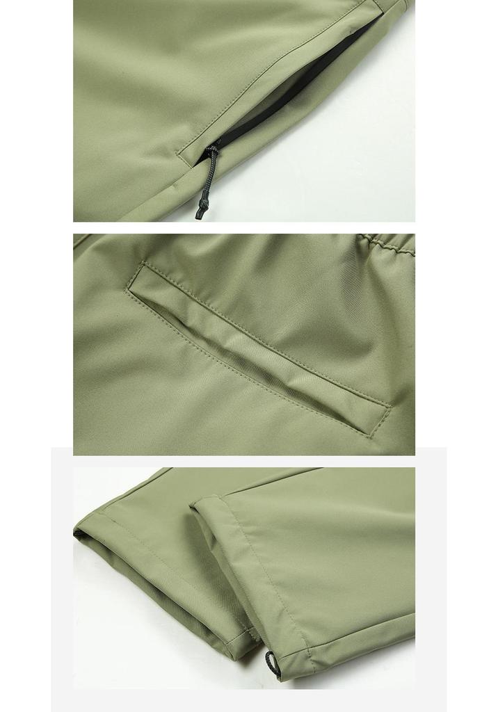 Men's Ultra-Thin Outdoor Wide-Leg Hiking Pants