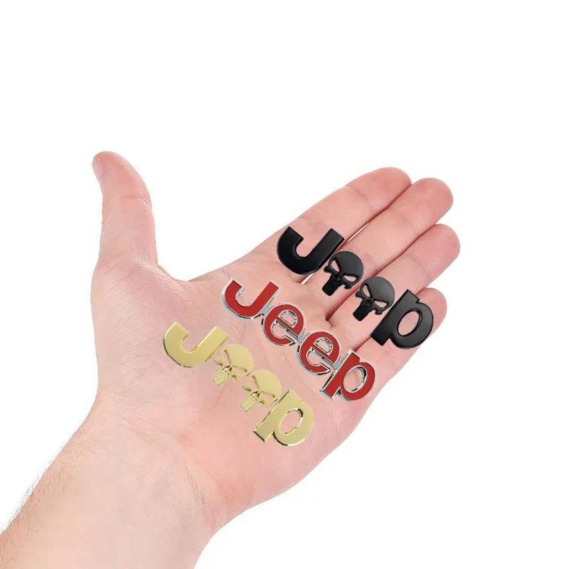 Dla Jeepa 1 szt. Emblemat Samochodowy Metalowy Bagażnik Samochodowy s Dla Jeepa Renegade Compass Grand Cherokee Wrangler Patriot Rubicon