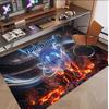 Personalized Crystal Velvet Carpet Manchester City Pattern Non Slip Floor Rug