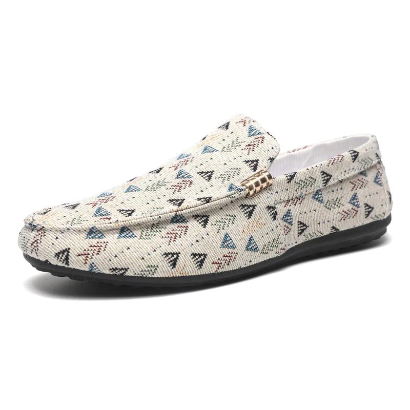 Fashion Fashion Men Casual Shoes Breathable Slip On Mesh Walking Running Sneakers Non-slip Flats Lightweight Sport Shoes Driving Loafers