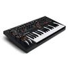 MOOG Messenger Monophonic Analog Keyboard Synthesizer with 32 Keys, 64-Step Sequencer, 256 Presets, Aftertouch, Sub-Oscillator, Ladder Filter, and Arp