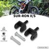 Motorcycle Footpeg Connection Bracket 2 Pieces Foot Peg Bracket For Surron S X Light Bee Off-Road Electric Vehicle Bike