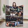 New Arrival Criminal Minds Spencer Reid Flannel Blanket  Warm Throw Blanket for Couch Chair Camping Bedspread Sofa Bed Cover