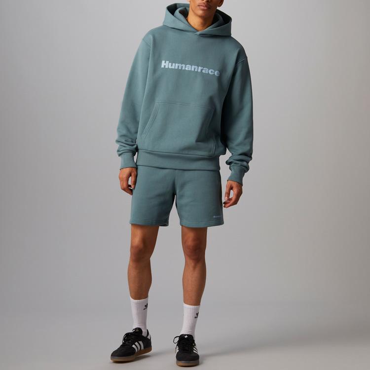 adidas X Pharrell Williams Humanrace Basic Hoodie Hazeme Unisex Oberteile Blau HI2959