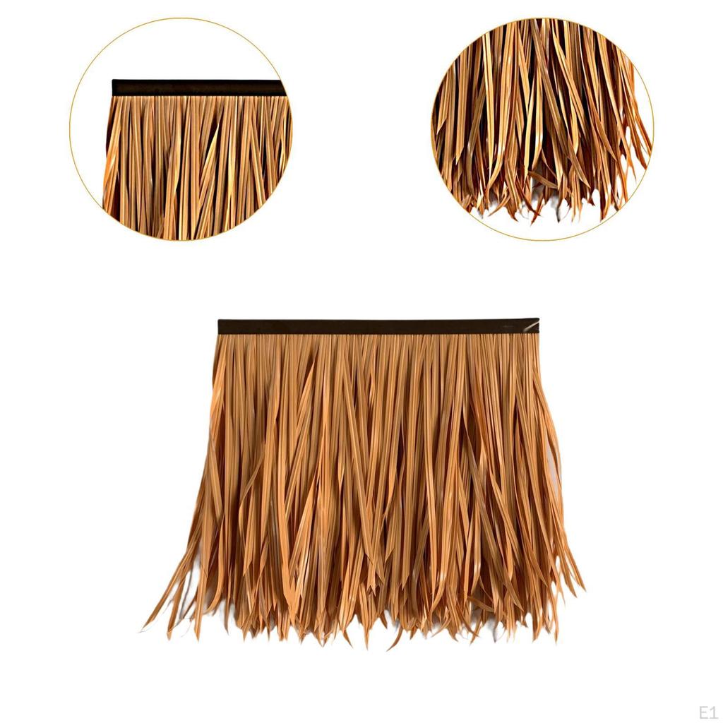 Kunstrasen-Strohdach für die Außendekoration