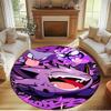 Pokemon Print Round Rug, Washable Floor Carpet, For Entryway Dorm Laundry Room Office Study, Home Decor Birthday Christmas Gift