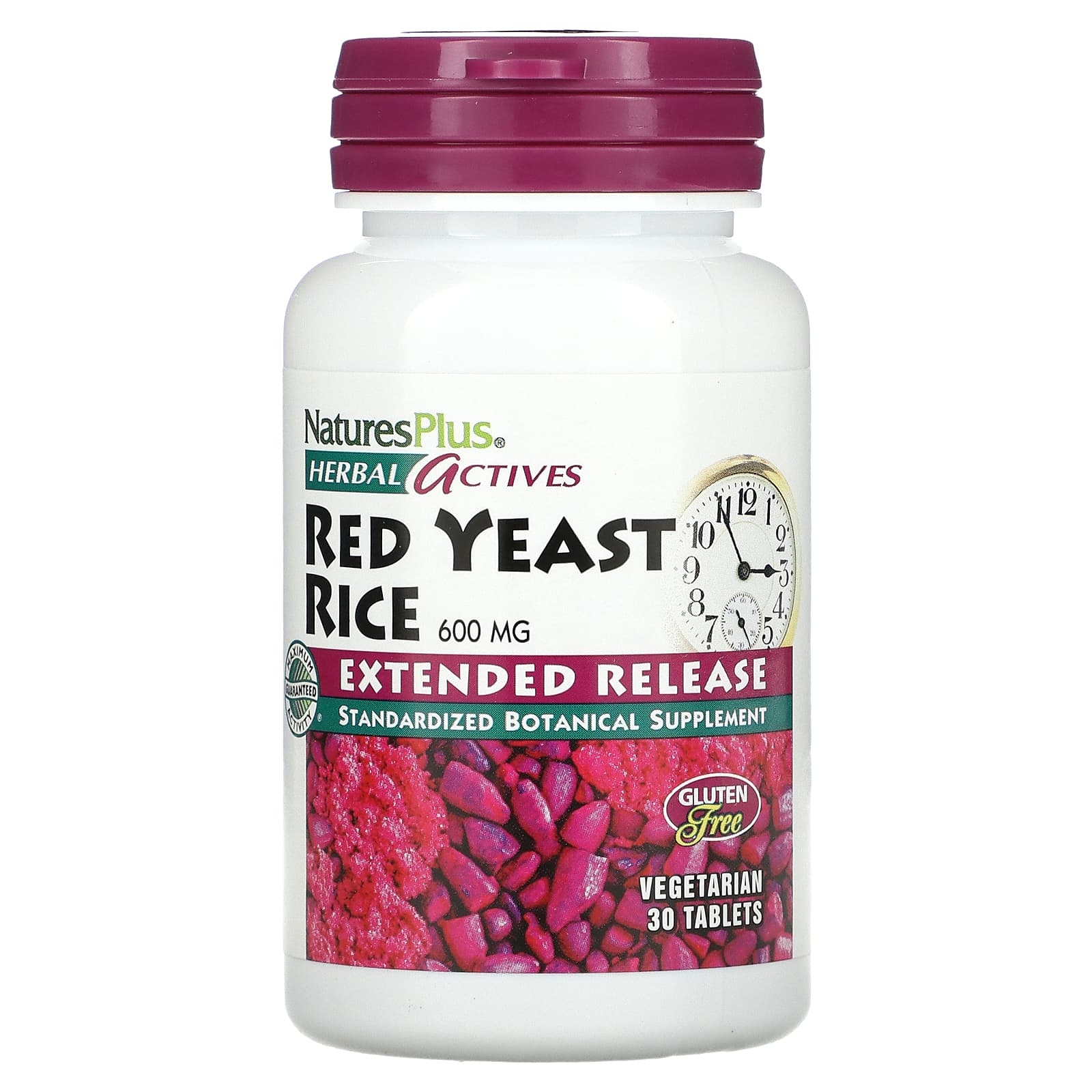

Herbal Actives, Red Yeast, 600Mg, Veggie Tablets 30 Tablets
