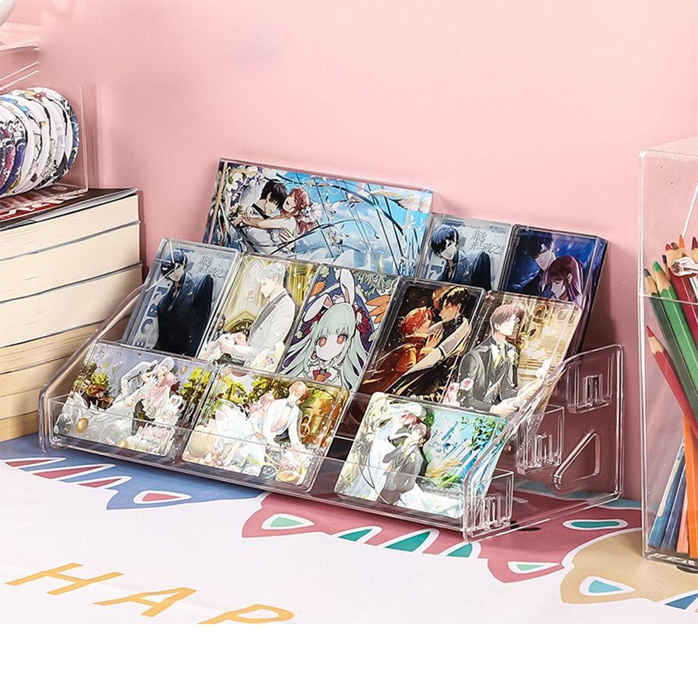 

Настольный органайзер, барная стойка, стеллаж для выставки товаров, ручная работа, стеллаж для хранения фильмов с изображением идола, стоячие тарелки 3 Layer