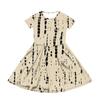 Mädchen Sommerkleid Farbe & Muster Kurzarmkleid Mit Tasche Freizeitkleid Kurze Ärmel Partykleid Ostertag