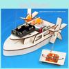 Science Experiment Material Kit For Kids With Remote Control Boat Diy Stem Educational Toy For Children