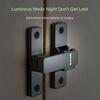 Furniture Luminous Door Buckle Hardware Sliding Door Lock New Door Latch Door