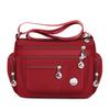 Nylon Messenger Bag Neutral Nylon Oxford Cloth Women's Shoulder Messenger Bag Middle-Aged and Elderly Leisure Bag