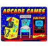 Arcade Game Reproduction Metal Sign Vintage Wall Plates Decor Retro Metal Poster Wall Tin Plates