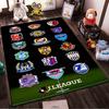 Japanese J-League Football Club Logos Non-slip Rug Suitable for Living Room and Bedroom Sofas