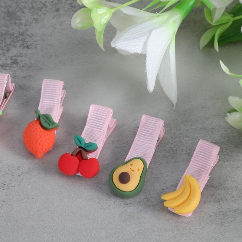 Hair Clips for Baby Girls 10PCS Non-Slip Candy Color Hairpins Cute Princess Hair Barrettes Set Toddler Sweet Headdress