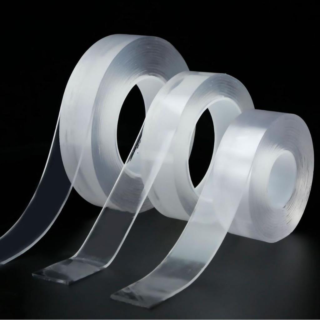 Power Tape Super Strong Double Sided Tape Extra Strong Adhesive Non-slip Tape Waterproof Transparent Tape for Kitchen Bathroom