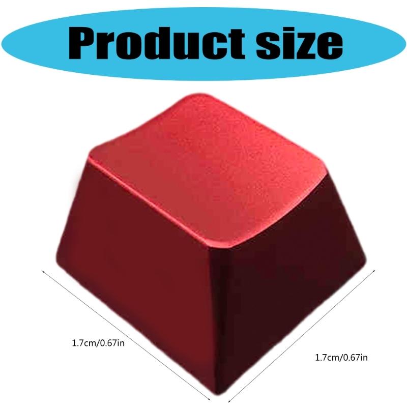 ESC Keycap in Optional Color Aluminum Alloy Keycap for Mechanical Keyboards Long Service for Gamers and Workers