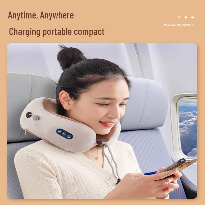 Enlluean U-Shaped Neck Massage Pillow