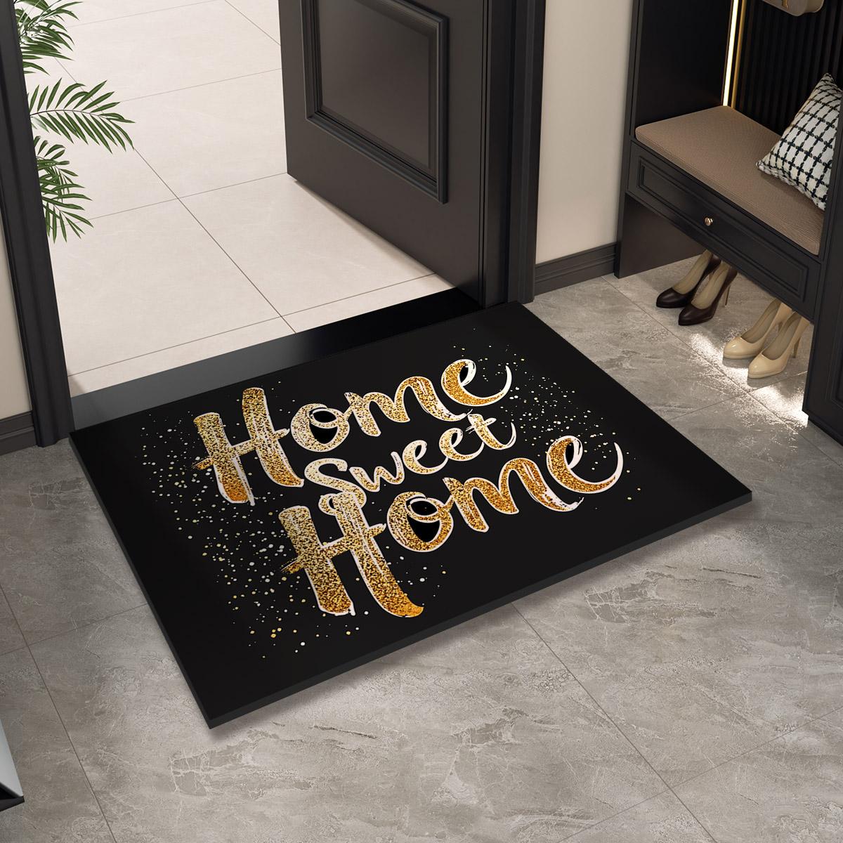 

Роскошный домашний приветственный коврик для входной двери, коврик для передней двери, уличные коврики для комнаты, коврик для ног, ковер для прихожей, напольная подкладка, моющийся 40x60cm