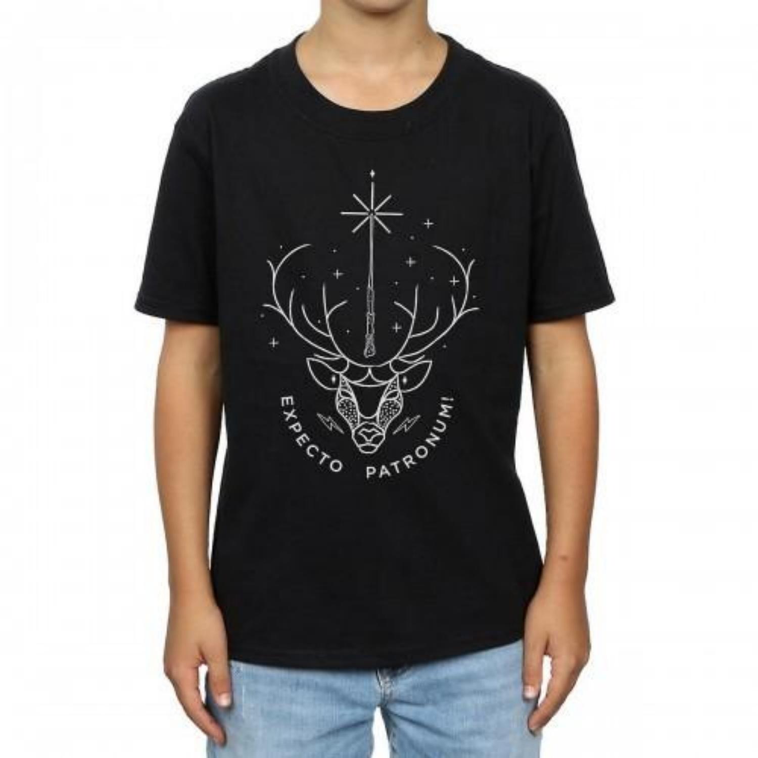 HARRY POTTER Boys Expecto Patronum Cotton T-Shirt XXXXL