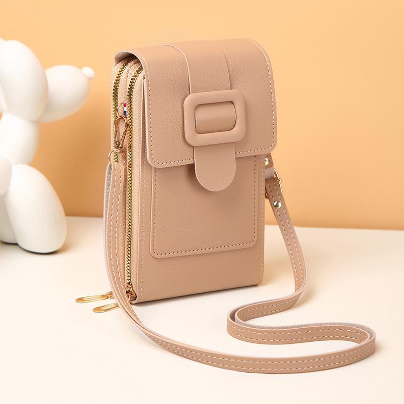 Mobile Phone Bag 2025 New Summer Fashion Simple Mobile Phone Bag Trendy Girl Shoulder Messenger Bag Small Bag One Piece Delivery