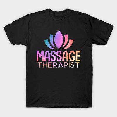 Unisex Fashion TShirt Massage Therapist Print TShirt Plus Size S-5XL T-Shirt 100%Cotton Tops O Neck Short Sleeve Tees