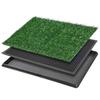 Indoor Dog Toilet Grass Mat with Replaceable Waterproof Urine Pad