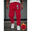 Mens Print Lounge Pants New Style Autumn Winter  Male Fashion Streetwear Casual Sporty Sweatpants