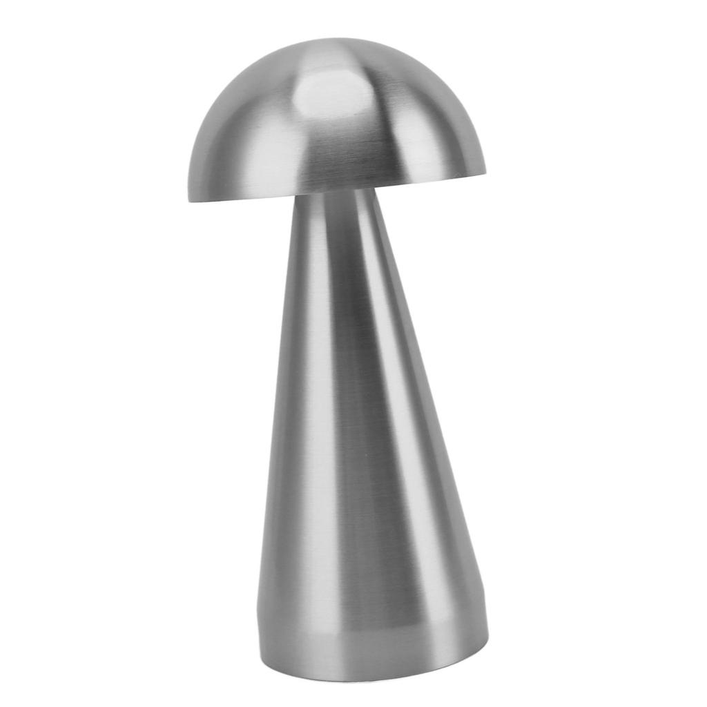 Mushroom Shape Table Lamp 3 Color Temperature LED Dimmable Cordless USB Rechargeable Modern Bedside