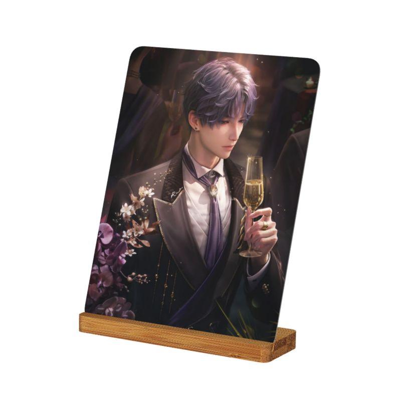 7/8in Game Love and Deepspace Sylus Rafayel Zayne Xavier Caleb Anime Metal Photo Ornament Bedside Cartoon Decoration Gift 2025