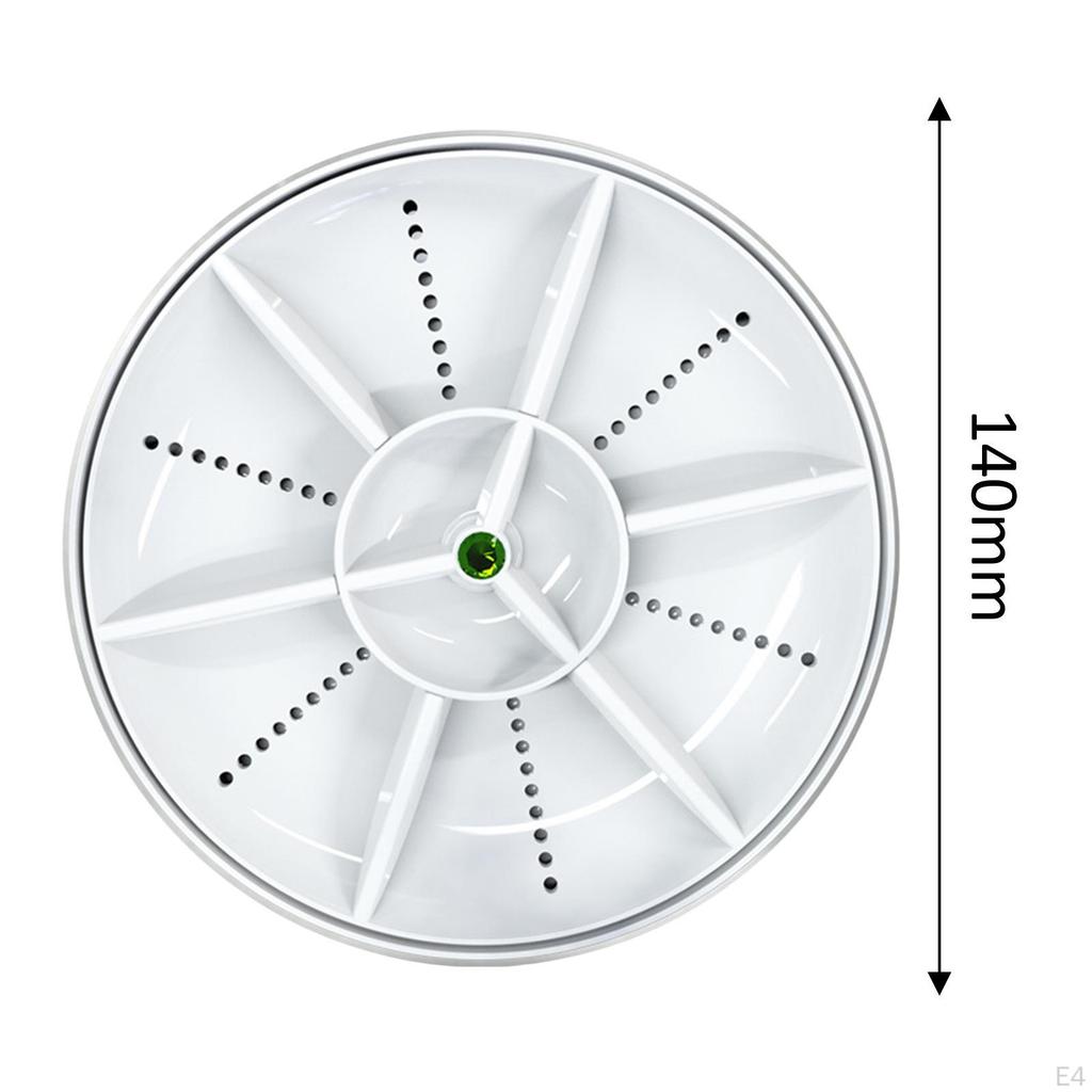 Compact Dishwasher with Removable Bucket - Portable Turbo Cleaning Machine for Kitchen Sink